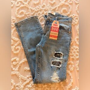 Levi’s Boys, 502 Regular Taper, stretch, Size: 12 Color: blue